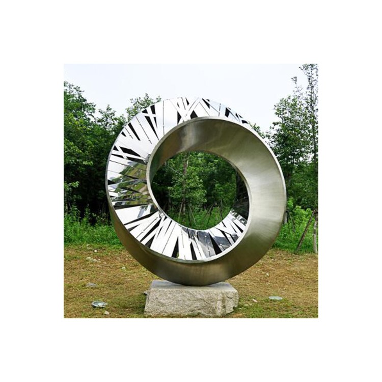不锈钢雕塑定制  镜面水滴雕塑 景观园林小品艺术品雕塑定制