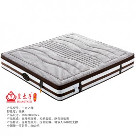 厂家直销椰宗床垫天然乳胶床垫厂家  防螨、调节人体睡眠支撑