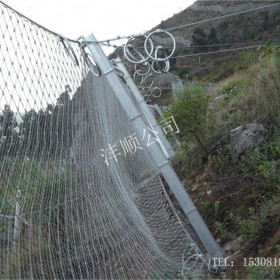 被动防护网RX-050 边坡网菱形网用于边坡防护 边坡柔性防护网厂