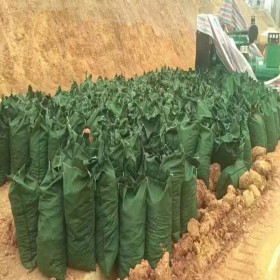 批发绿化护坡涤纶长丝生态袋河道边坡防汛植生袋