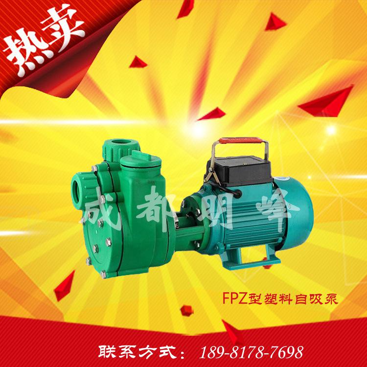 四川fpz自吸泵 增强聚丙烯FPZ塑料自吸泵 耐腐蚀泵 厂家直销