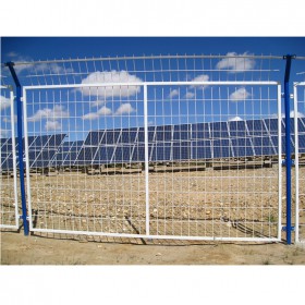 浸塑边框防护网/铁丝围栏网/隔离网 用于铁路 围墙围护等