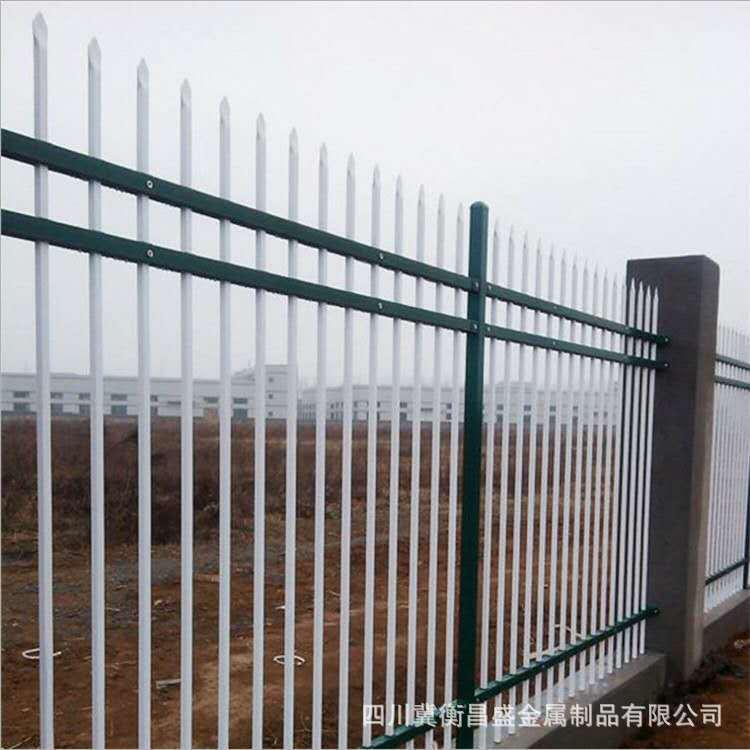 小区厂区学校围墙围栏安全围栏锌钢公园绿化护栏铁丝护栏生产厂家