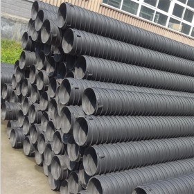 厂家直销HDPE塑钢缠绕管 塑钢缠绕管生产厂家 HDPE塑钢缠绕管