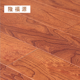 全新厂家定做国标实木复合地板  光滑型多层实木地板  隆福源  中式E0木纹地板