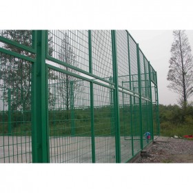 包塑勾花网 球场护栏网 四川护栏网厂家定制含安装