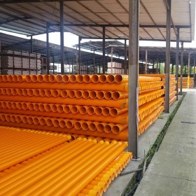 简阳|天府新区四川品牌都得利cpvc电力管价格160  cpvc电力电缆保护套管