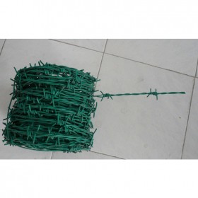 四川护栏网厂供应双股刺绳 供应镀锌刺绳 刀片刺绳 pvc包塑刺绳