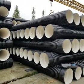 都得利 600hdpe双壁波纹管直销  型号dn400 高密度聚乙烯SN8波纹管报价专业销售厂家