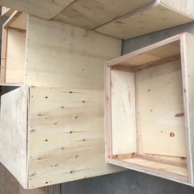 大型设备木包装箱 振霖木材物流大型设备可拆卸周转木箱 量大从优