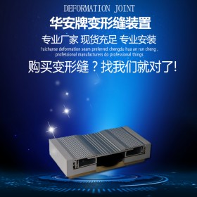 湖南伸缩缝生产加工厂家供应长沙地面伸缩缝金属卡锁型FL平面型