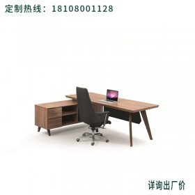 经理桌 办公家具 简约现代板式大班台 主管桌  办公桌椅组合 高升医养家具定制
