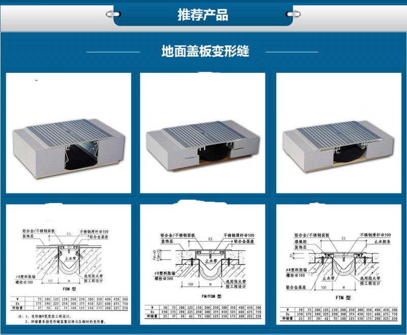 变形缝铝合金盖板图片