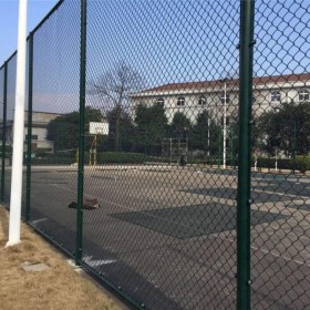 包塑勾花网护栏网 操场球场护栏网 厂家定制 含安装