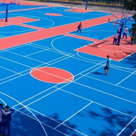 [中海共创] 硅PU室外网球场建设 新国标 产品环保
