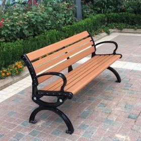 成都木塑公园椅 户外休闲座椅厂家 环保材质 支持定制