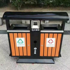 四川户外垃圾桶厂家 景区垃圾桶 支持定制图案样式 华诚公用