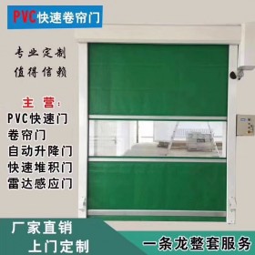 无尘防尘车间用 电动升降门 自动感应高速卷帘门 pvc快速软帘门