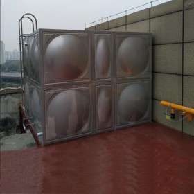 钢联建不锈钢304组合消防水箱方形保温储水箱
