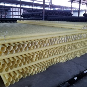 马尔康|汶川pvc排水管批发200*4.0，通信用pvc-u双壁波，纹管dn110厂家