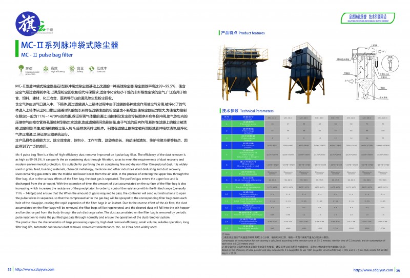 125中智旗云产品图册新  脉冲袋式除尘器