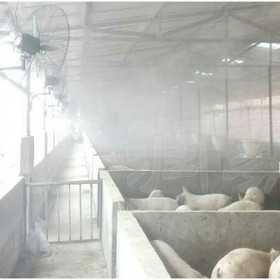 四川泸县养殖场高压人造雾喷雾降温防疫降温除臭喷雾设备