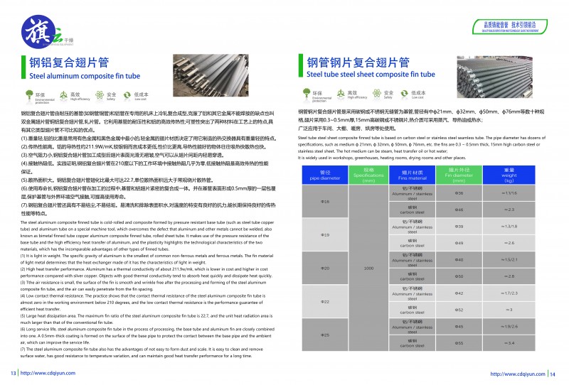 17中智旗云产品图册新  翅片管