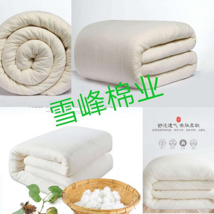 厂家直销高级有网新疆棉胎 纯棉花被 棉絮棉芯棉胎 四季被盖棉被2斤一件代发