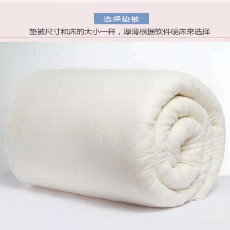 厂家直销新疆一级棉花棉胎有网棉被 棉絮棉芯 被芯盖被棉盖10斤一件代发