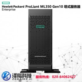 德阳惠普HPE服务器分销 HPE ProLiant ML350 Gen10 企业级塔式服务器
