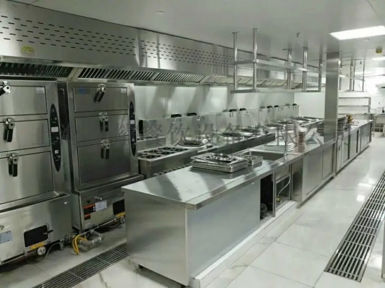 奥科鑫厨具厂专业布局商用厨房设备新风系统