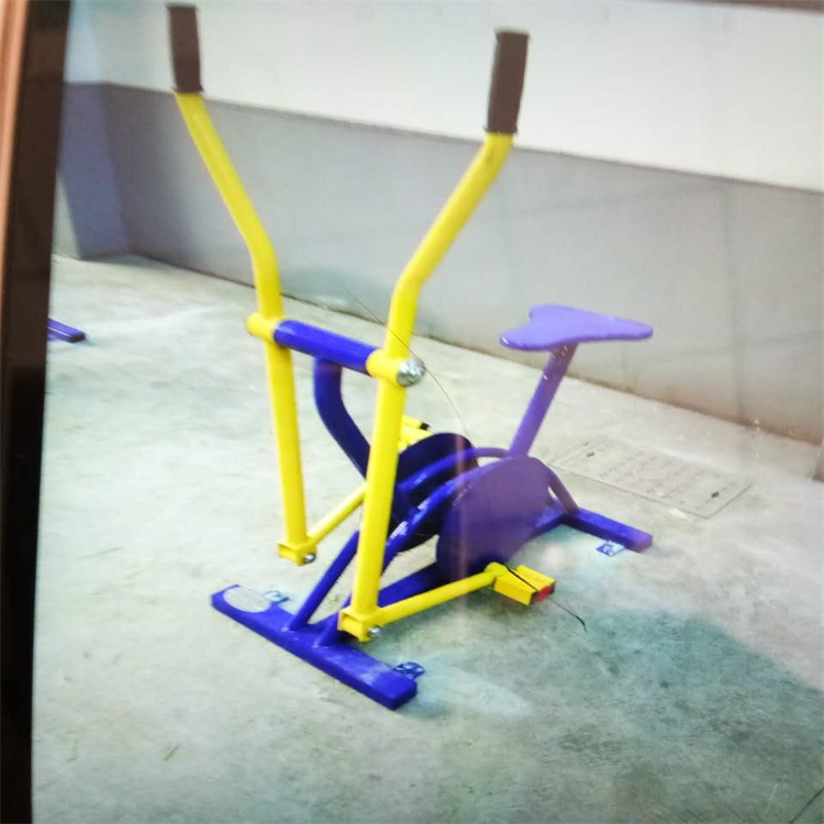 奥博威 小区公园户外直立健身车 体育器材  双人漫步机