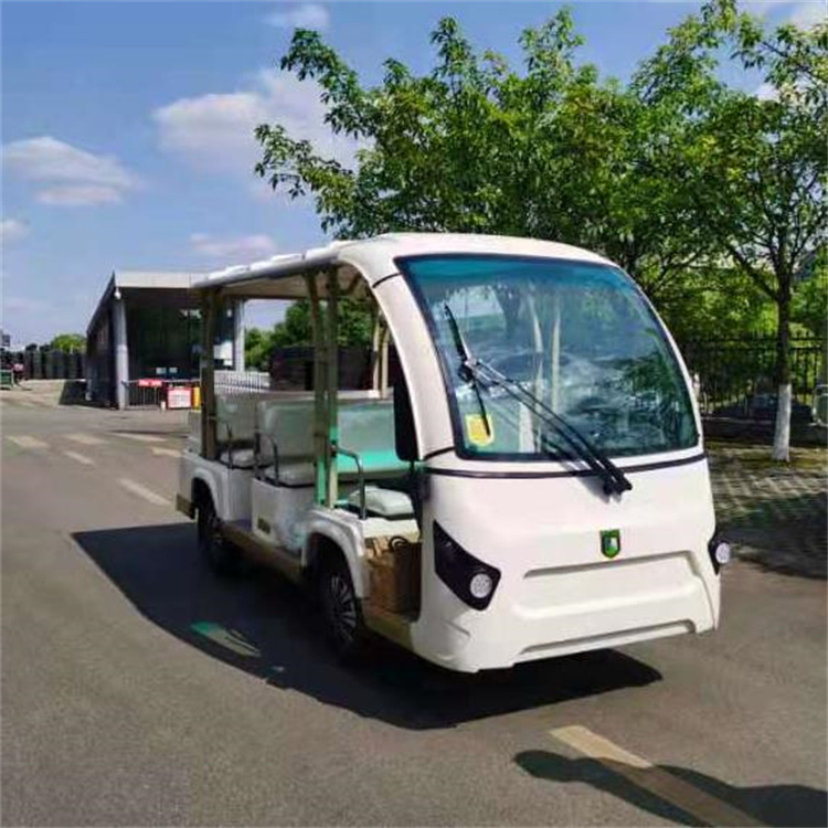旅游景区观光车 白色电动观光车 可载7人  阿童木 厂家直销