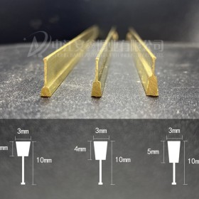 厂家直销黄铜型材 专业开模异型铜材 黄铜扁条装饰条 门窗用型材 水磨石铜条