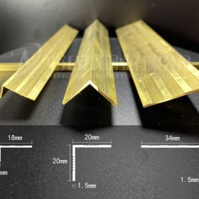 定做 黄铜装饰铜条 t型铜条 水磨石镶嵌铜条 水磨石铜条5mm L型铜条 装饰铜线条