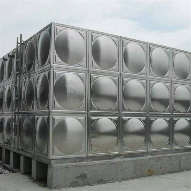 四川厂家批发不锈钢304消防水箱方形水箱生活水箱组合大型工程水箱