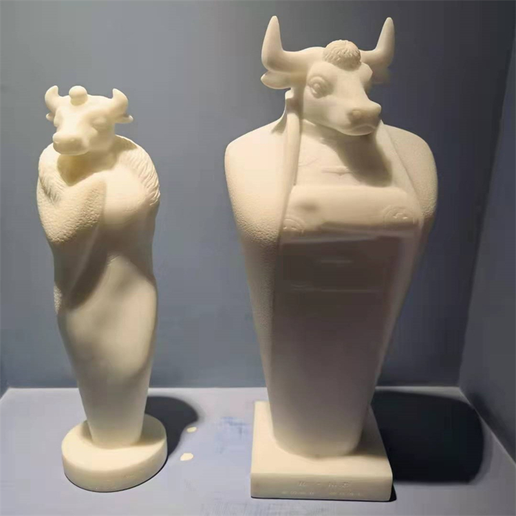汉白玉欧式艺术雕塑 定制艺术人物动物石雕