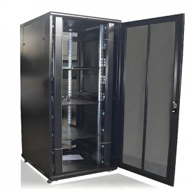 网络机柜 电磁屏蔽加厚加深服务器机箱 工业设备柜
