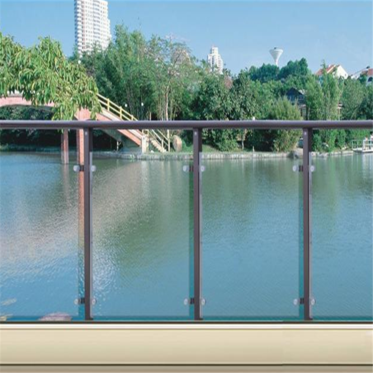 安佳易 别墅阳台护栏美观大气 锌钢栏杆玻璃围栏 可定制