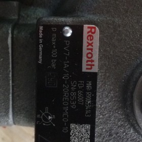 原装力士乐REXROTH现货PV7-1X-10-20RE01MC0-10叶片泵