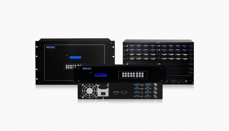 【BOAC伯奥克电子】工厂直销 高清画面分割器_支持HDMI、DVI、VGA、SDI等信号接口