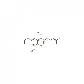 7-异戊烯氧基-gamma-花椒碱维克奇生物实验室中药对照品