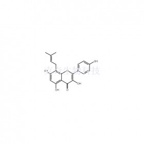 8-异戊烯基山柰酚维克奇生物中药对照品