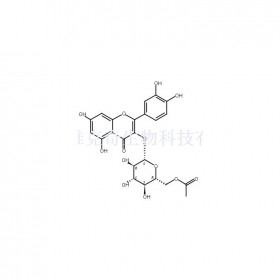槲皮素-3-O-葡萄糖苷-6''-乙酯维克奇生物中药对照品