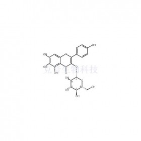 6-羟基山柰酚-3-O-β-D-葡萄糖苷维克奇生物中药对照品