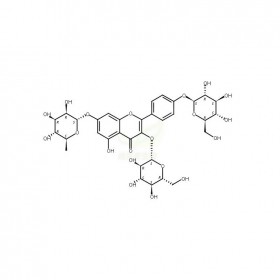 山柰酚3,4'-二葡萄糖-7-鼠李糖苷维克奇生物实验室中药对照品