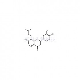 8-异戊烯基-7,3',4'-三羟基黄酮维克奇生物实验室中药对照品