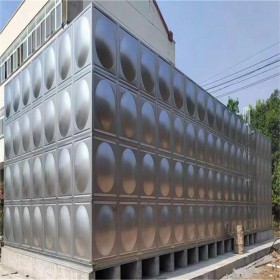 不锈钢水箱 制造工程消防方形焊接水冷却循环供水设备不锈钢水箱