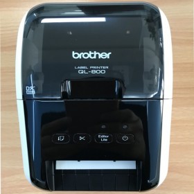 兄弟标签机QL-800热敏条码不干胶打印机运固定资产管理标签机电脑