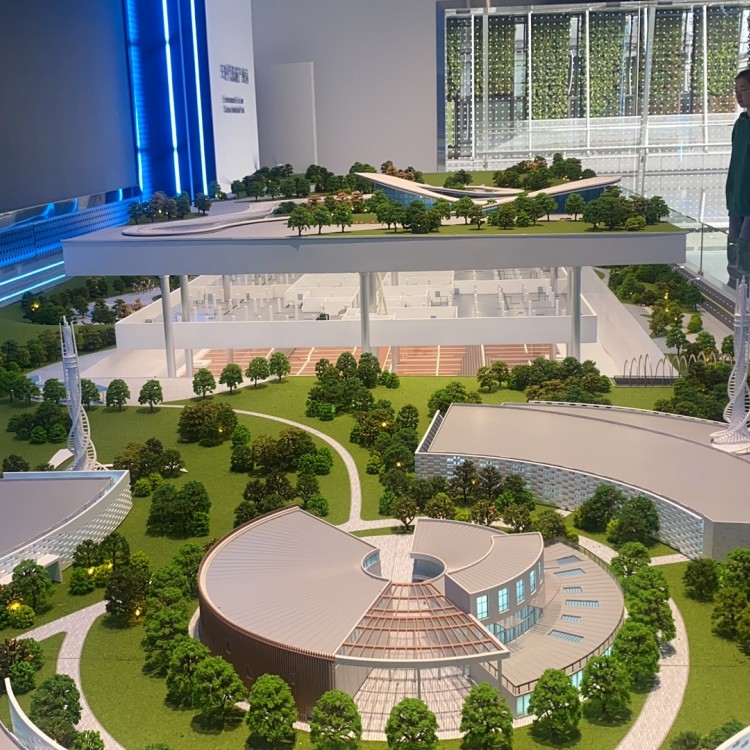 工业沙盘模型定制 3D建模制作地产城市地形地貌交通规划